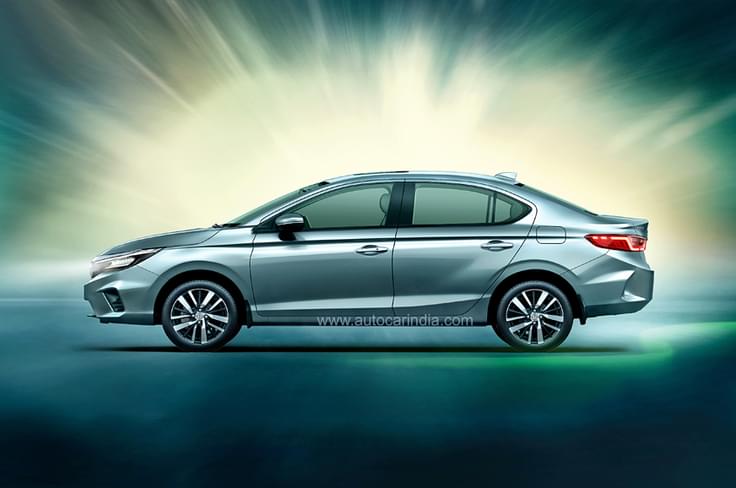 The new City is 109mm longer, 53mm wider and has an identical wheelbase, but is 6mm shorter in height than its predecessor. The new City is 109mm longer, 53mm wider and has an identical wheelbase, but is 6mm shorter in height than its predecessor.