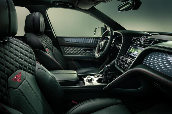 Bentley Bentayga Dashboard