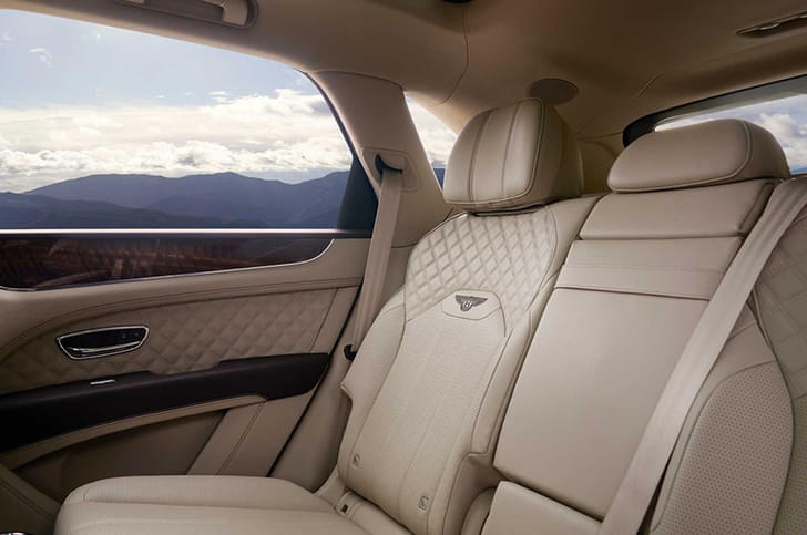 Bentley Bentayga Second Row Seats
