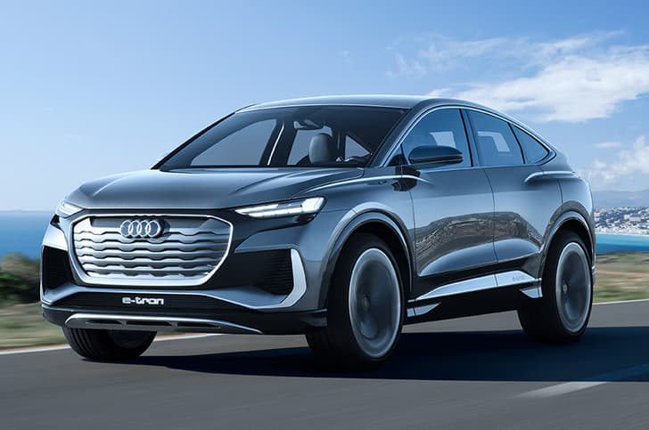 Audi Q4 Sportback e-tron concept image gallery