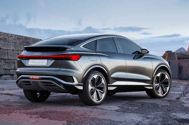 Audi Q4 Sportback e-tron concept image gallery