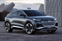 Audi Q4 Sportback e-tron concept image gallery