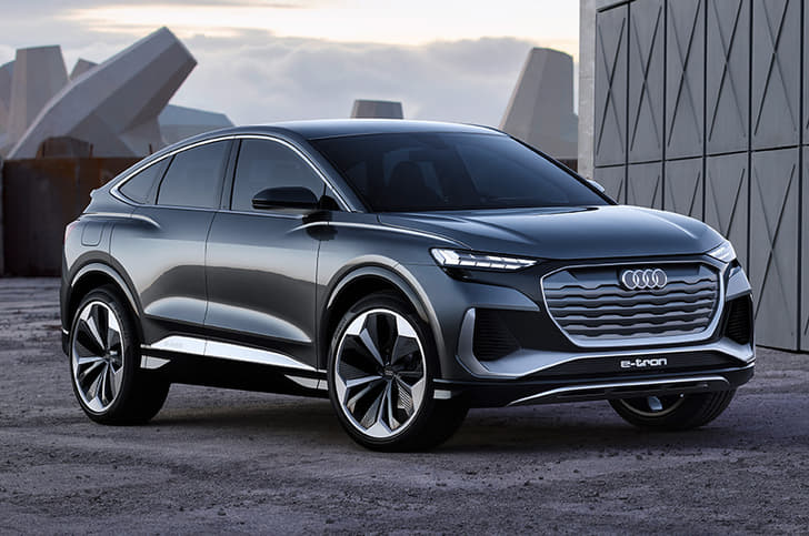 Audi Q4 Sportback e-tron concept image gallery