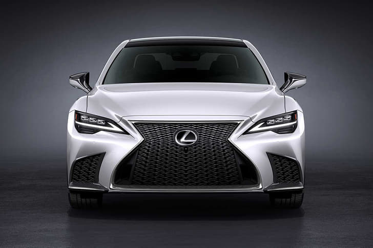 2021 Lexus LS facelift image gallery