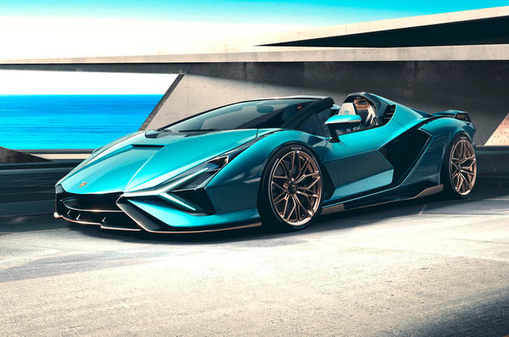 2021 Lamborghini Sian Roadster image gallery