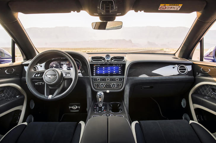 Bentley Bentayga Dashboard
