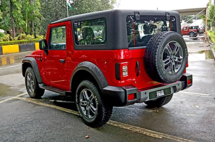2020 Mahindra Thar image gallery