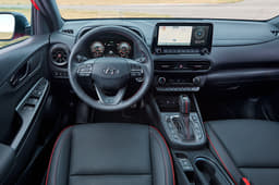 Hyundai Kona N-Line interior.