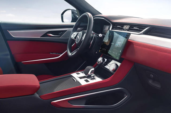 Jaguar F Pace Dashboard