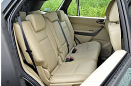 Middle row comfort is good, even if space is down on some rivals. 