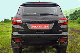 All that glitters is gone. Black detailing extends to tail gate as well. 