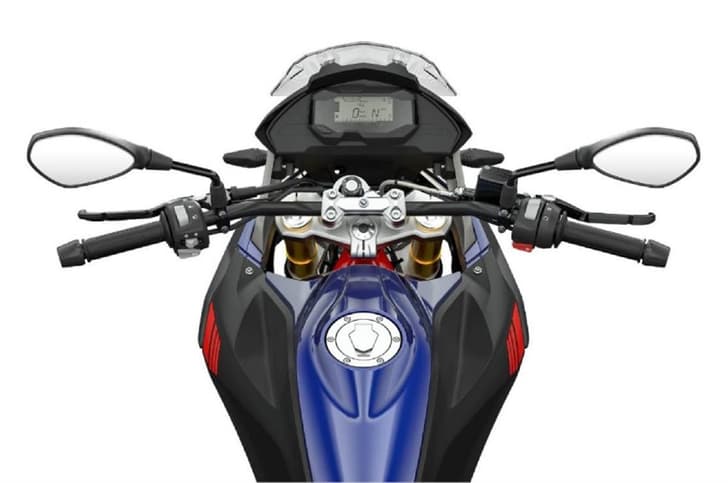 The BMWs continue to use an LCD, full-digital display.