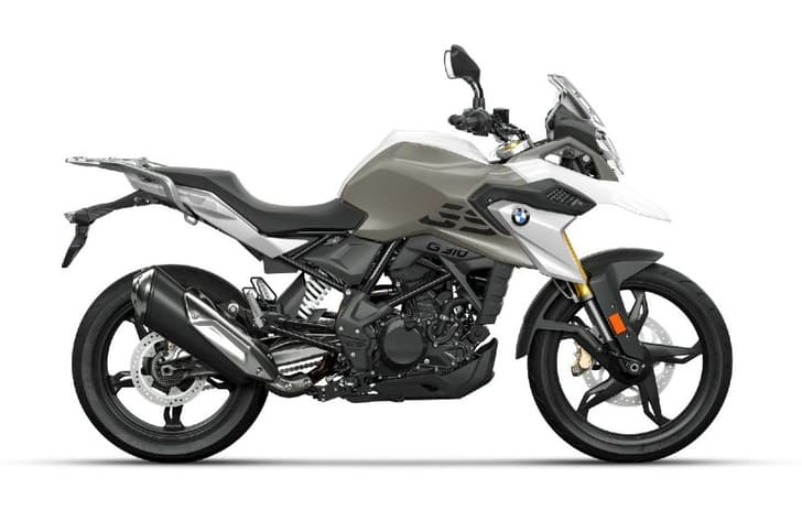 BMW GS-correct beak and wheels are exactly like on the BS4 G 310 GS.