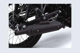 The international-spec model is also quite light, at just 126kg.