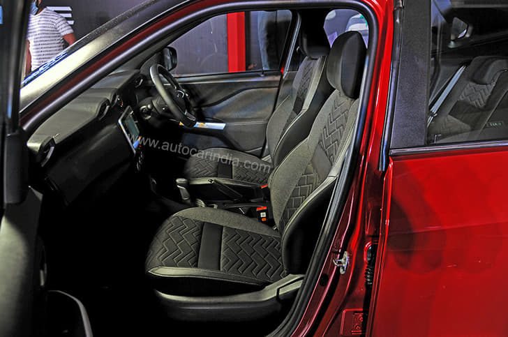 Visibility from the driver&#8217;s seat is also pleasant.