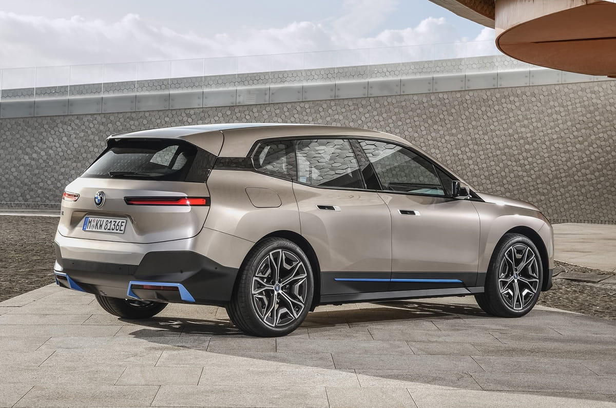 The iX is built on a new aluminium-intensive platform.