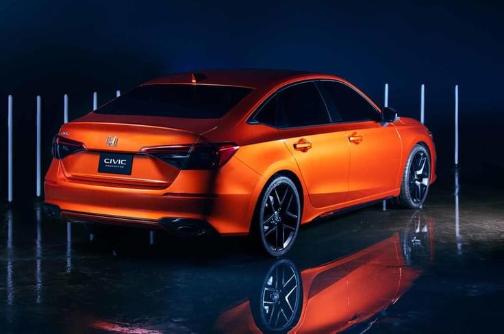 The Civic sedan will launch first, followed by a hatchback variant later. The Civic sedan will launch first, followed by a hatchback variant later.