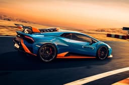 The STO's naturally aspirated V10 unit 640hp.