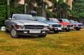 The entire SL line-up was present at this year’s Mercedes-Benz Classic Car Rally. The entire SL line-up was present at this year’s Mercedes-Benz Classic Car Rally.
