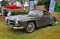 Gautam Singhania’s 190SL was specially imported for this year’s show. Gautam Singhania’s 190SL was specially imported for this year’s show.