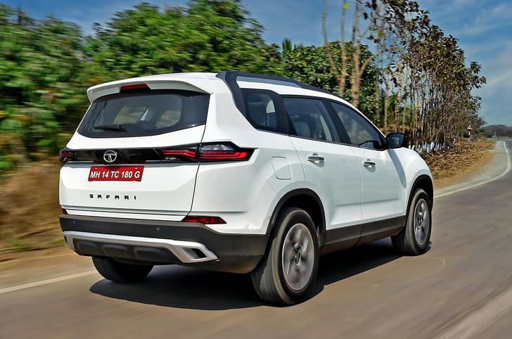Tata Safari Rear View