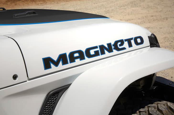 Jeep Wrangler Magneto EV concept image gallery