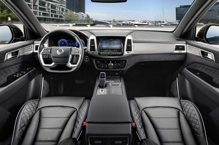 2021 Ssangyong Rexton facelift image gallery