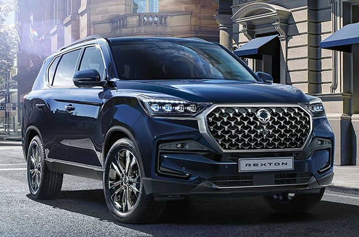 2021 Ssangyong Rexton facelift image gallery