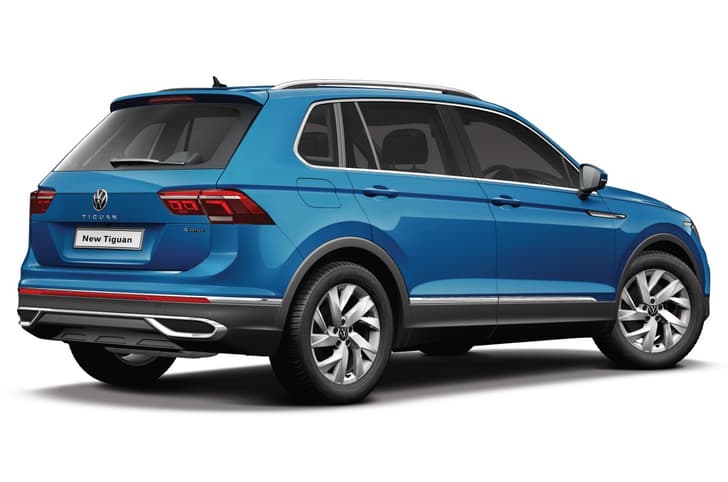 2021 Volkswagen Tiguan facelift image gallery
