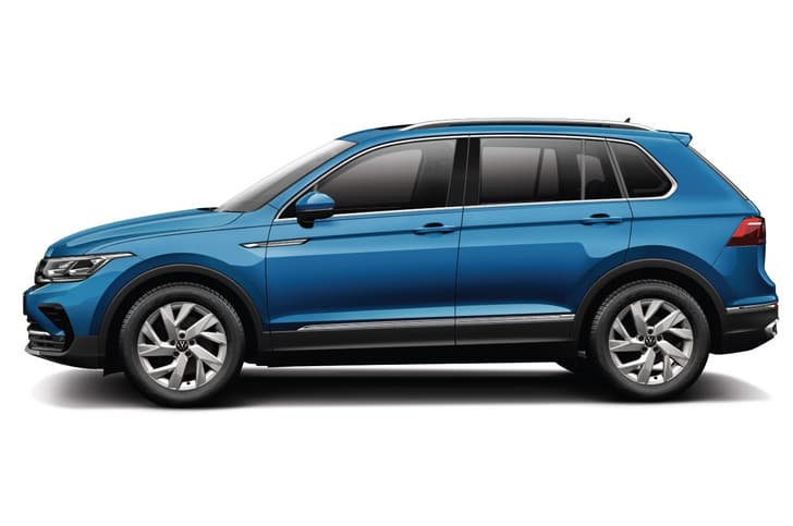 2021 Volkswagen Tiguan facelift image gallery