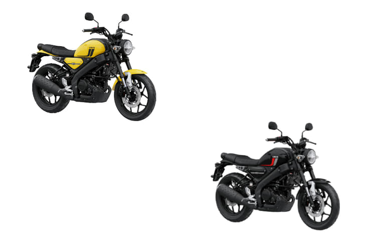 Yamaha XSR 125 colours