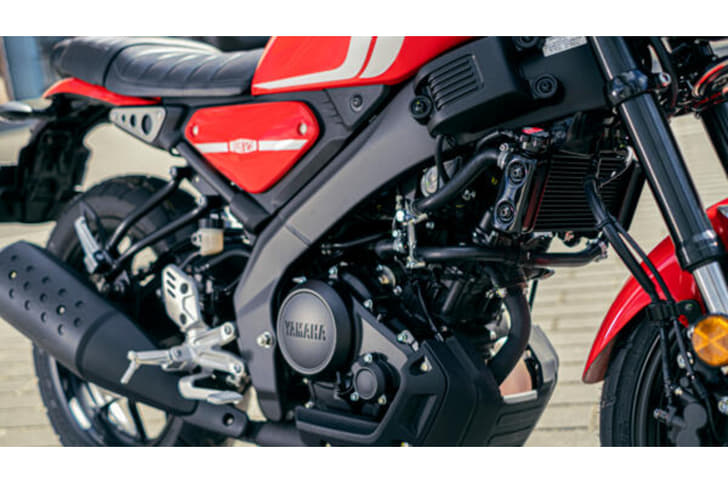 It produces 15hp at 10,000rpm and 11.5Nm of torque at 8,000rpm.