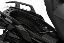 Boot space is decent and there's a hydraulic strut to lift the seat up.