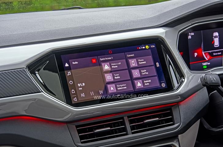 Volkswagen Taigun Dashboard