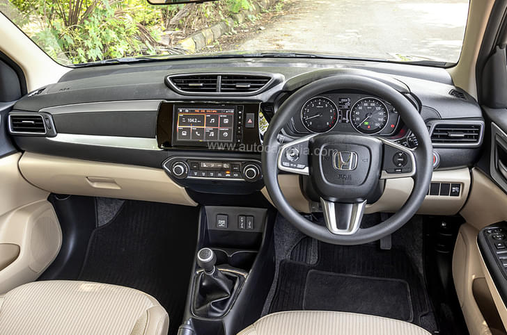 Honda Amaze Dashboard