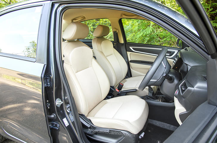 Honda Amaze Front Row Seats