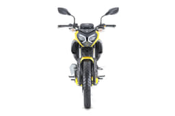 Full LED headlight has a unique design.