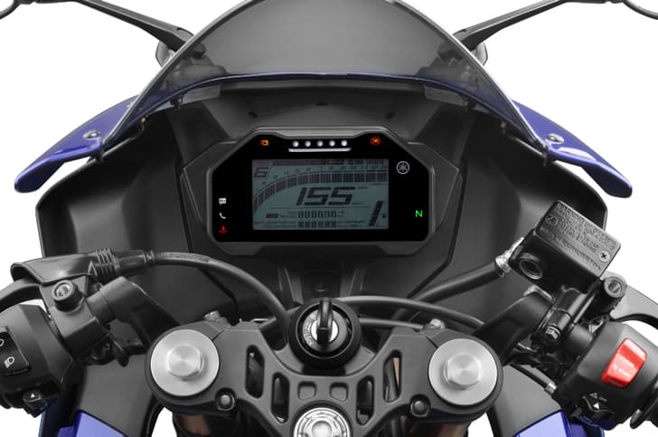 The new display has two modes - Street and Track.