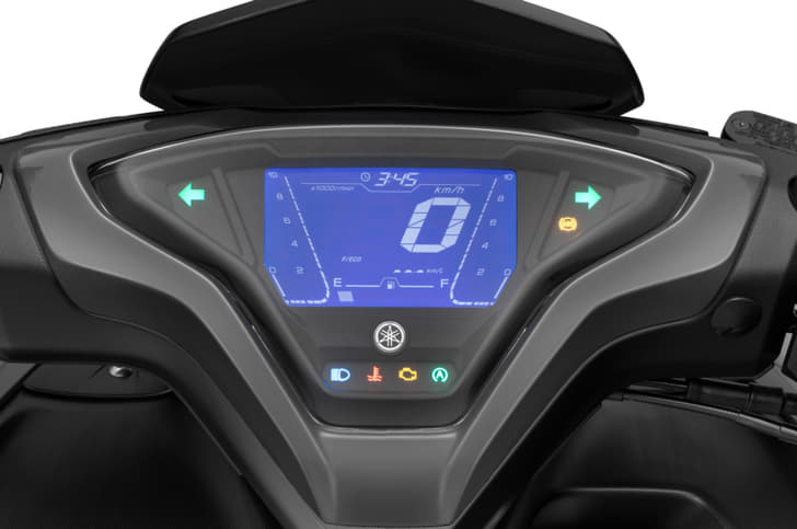 The fully-digital instrumentation also gets Bluetooth connectivity.