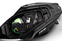 It has a large 25-litre underseat storage space.