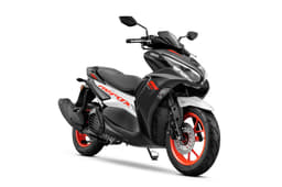 It has an underbone design with a prominent spine section.