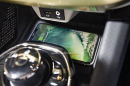 Tata Safari Charging Ports