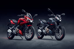 The Pulsars use a five-speed gearbox with a slip and assist clutch.