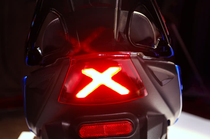 The new LED tail-lamp.