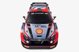 Hyundai i20 N Rally1 frontal top 