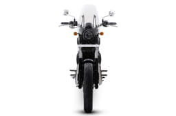 There is a distinct theme of roundness at the front of the Roadster.