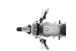 Instrumentation is in the form of a single fully-digital LCD display.