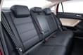The rear seat on the 2022 VW Virtus. The rear seat on the 2022 VW Virtus.