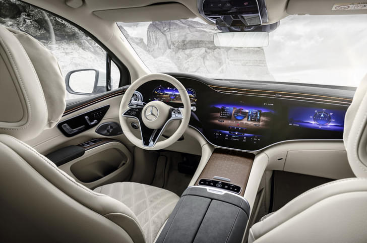Mercedes Benz Eqs Suv Dashboard