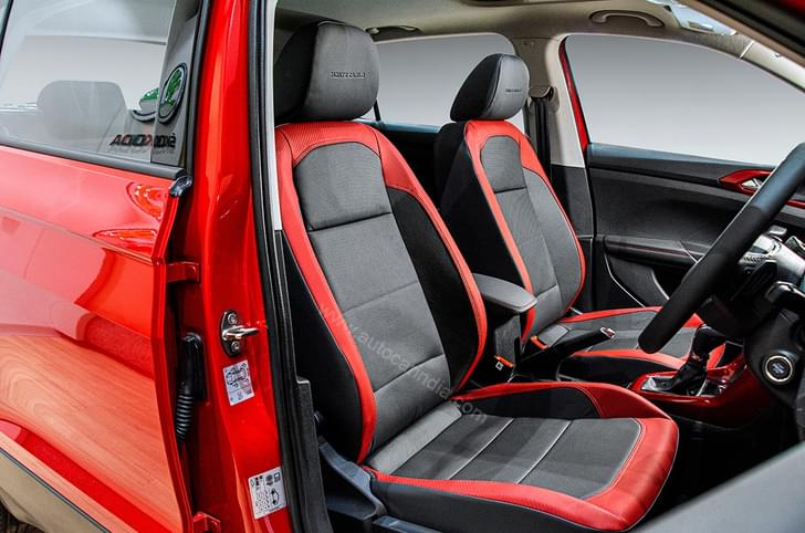 Skoda Kushaq Front Row Seats